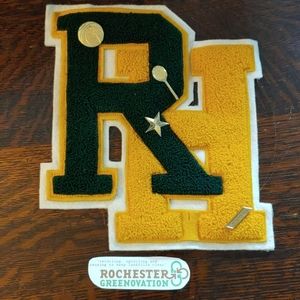 HS Letterman Jacket Letter w/Sport Pins
